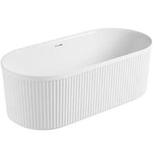 Bronte 1500mm Acrylic Oval Freestanding Bath